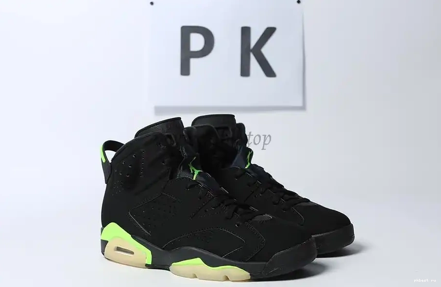 READY Electric PK Green Retro Jordan SHIP MATERIALS TO GOD RETAIL 6 0523